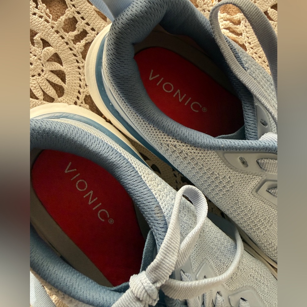 Vionic Women’s Walk Max Skyway Blue Sneakers Shoes Size 9 Cute & Comfy - Picture 6 of 9